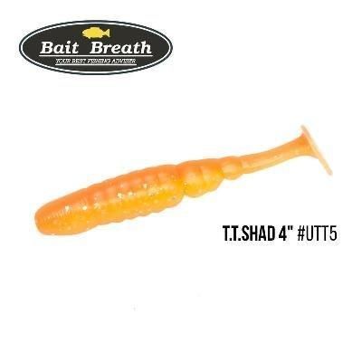Силіконова приманка, Їстівний силікон Bait Breath T.T.Shad 4" (6 шт) (UTT5)