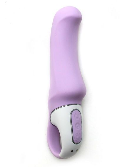 Потужний вібратор Satisfyer Vibes Charming Smile з гнучким стовбуром, літій силікон, 12 режимів | Зображення 1