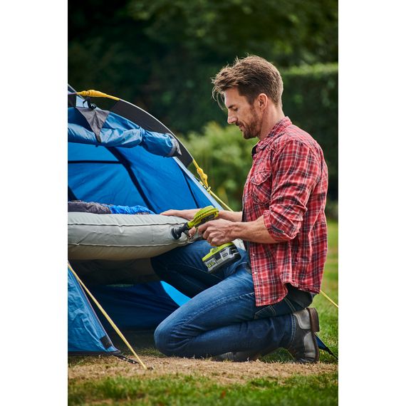 Насос Ryobi низького тиску ONE+ R18Vi-0 18В, 210л/хв, 0,034бар (без АКБ і ЗП) (5133003880) | Зображення 9