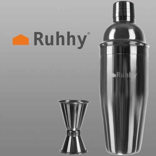 Набір бармена Ruhhy 21508 — барний комплект 6 предметів | Шейкер 700 мл | Нержавіюча сталь | Зображення 5
