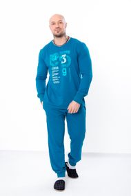 Піжама чоловіча Носи своє 50 Бірюзовий (p-13659-189499)