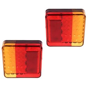 Ліхтар задній CD-64914-L/R/20+16LED/10-30V/100мм*100мм