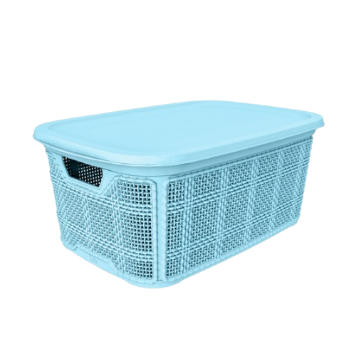 Кошик 10л з кришкою мікс Jute ELIF