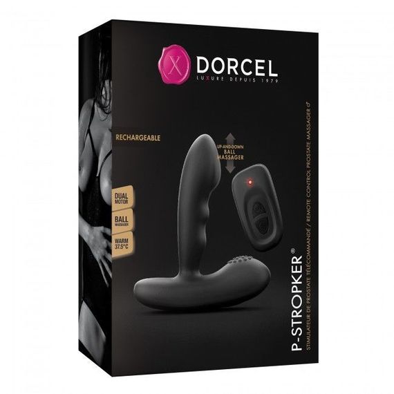 Масажери простати Dorcel P-Stroker з пультом ДК, підігрівом і прицільним масажем, два мотори | Зображення 3