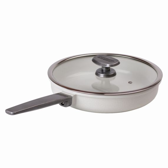 Алюминиевая сковорода 2,7 л с керамическим антипригарным покрытием Ø 26 см белая MGC HP-4-458W | Зображення 4