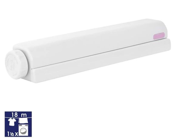 Сушарка для білизни настінна Casa Si Casa Line 5 White (CS42256K08) | Зображення 1