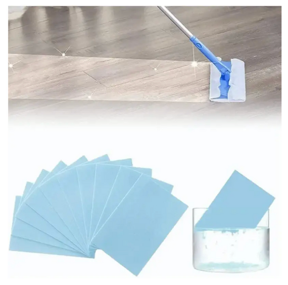 Розчинні серветки для миття підлог Multi Effect Floor Cleaner Slise ∙ Серветки для прибирання підлоги плитки лінолеуму кераміки 30 | Зображення 1