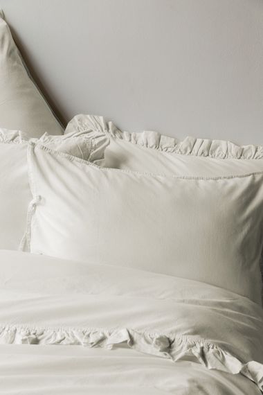 Постільна білизна Issimo Frill Poplin 200 х 220 см Vanilla | Зображення 1