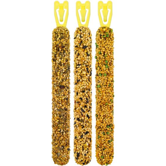 Ласощі Vitakraft Kracker Original Trio-Mix крекер для хвилястих папуг з інжиром ківі та бананом 90 г / 3 шт | Зображення 1