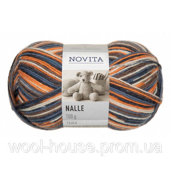 Шкарпетова пряжа Novita Nalle Taika, 824