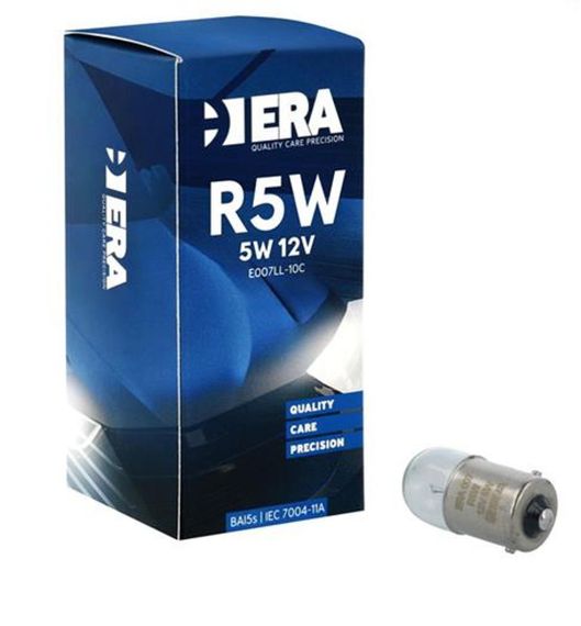 Лампа розжарювання R5W 5W 12V ERA E007LL-10C