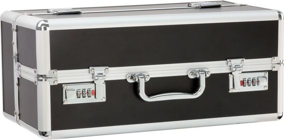 Большой кейс для хранения секс-игрушек BMS Factory Large Lokable Vibrator Case Black, кодовый замок | Зображення 1