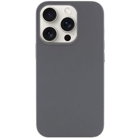 Чохол Silicone Case Full Protective (AA) NO LOGO для Apple iPhone 16 Pro Max (6.9") Сірий / Dark Gray