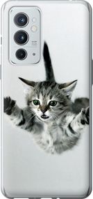 Чехол на OnePlus 9RT Летящий котёнок "2322u-2520-17620"