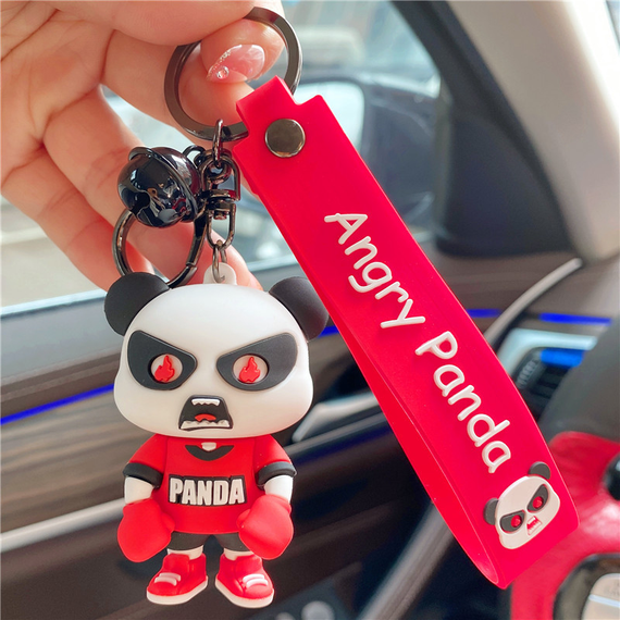 Брелок SV Angry Panda мультяшний (sv2608red1)