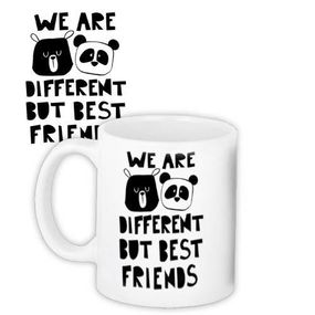 Чашка з принтом Best friends 330 мл (KR_18J017)