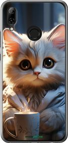 Чохол на Huawei Nova 3 Білий кіт "5646u-1535-2448"