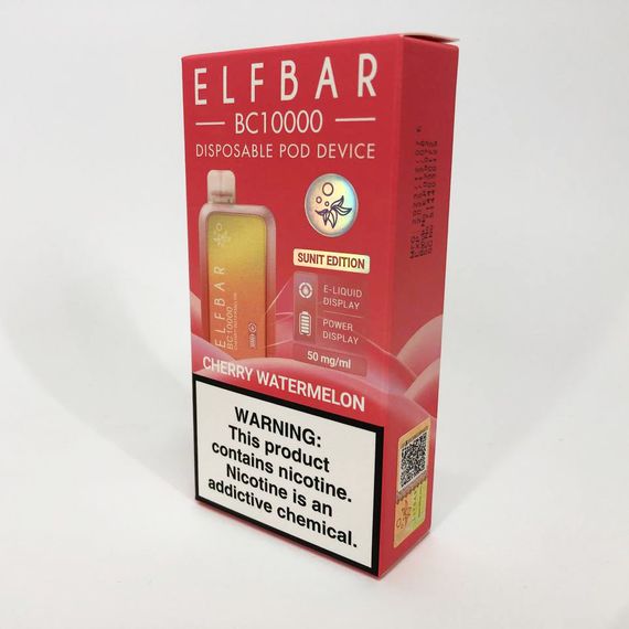 Elf Bar BC10000 смак Вишня Кавун (Cherry Watermelon) (ws25661-4) | Зображення 6
