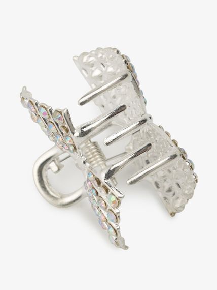 Заколка-краб Метелик жіноча Т5-09283230-1/1 Срібний shop (2000999634307) | Зображення 1