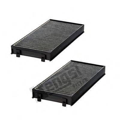 Фільтр салону BMW X5, X6 07- вугільний (2шт.) (вир-во HENGST) HENGST FILTER E2944LC2 на BMW X5 (E70)