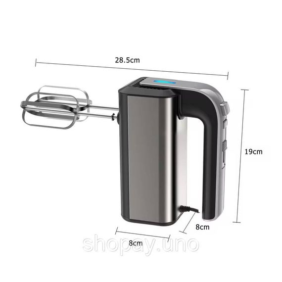 Миксер Domotec R6664 с функцией тестомеса и 5 скоростями, 800 Вт | Зображення 5