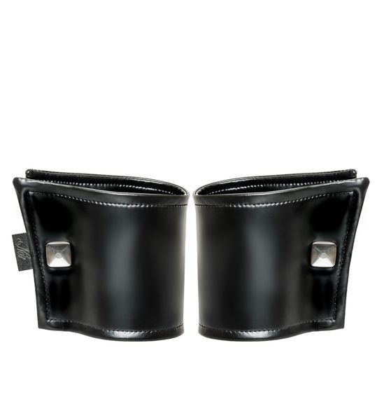 Чоловічі браслети з потайним гаманцем Noir Handmade H075, пара, під латекс, потайна блискавка | Зображення 1