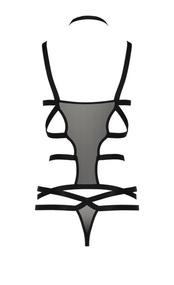 Корсет із стреп-стрічками HAGAR CORSET black S/M - Passion | Зображення 3