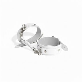 Наручники із екошкіри Art of Sex - Eva, колір білий Sex Aura