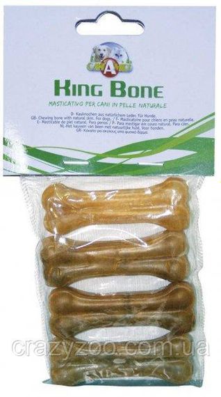 Лакомство для собак Croci King Bone Кость жилистая 8 см C6003053 ЦЕНА ЗА 1 ШТ