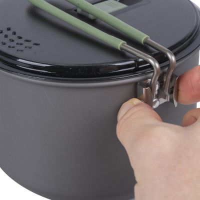 Котел туристический Bo-Camp Explorer Hard Anodized 1 л Сірий/Зелений (2200236) | Зображення 5