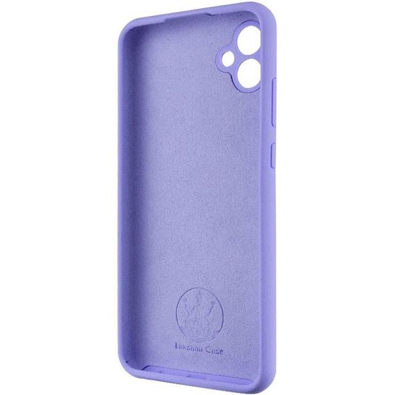 Чехол Silicone Cover Lakshmi Full Camera (AAA) для Samsung Galaxy A07 Сиреневый / Dasheen | Зображення 3