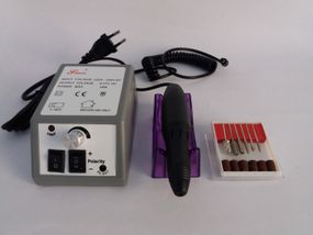 Хороший фрезер Beauty nail DM-14/2000 / Фрезер для маникюра для начинающих / Фрезер ручной OW-673 для маникюра