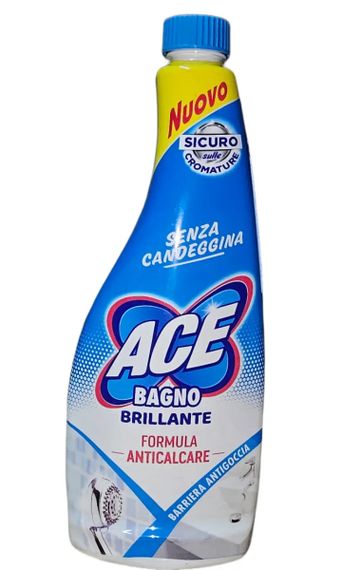Засіб від вапняного нальоту без хлору ACE Bagno 8001480705647 500 мл