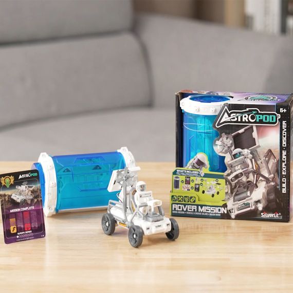 Ігровий набір Місія «Збери космічний ровер» Astropod Silverlit 80332 конструктор з фігуркою | Зображення 5