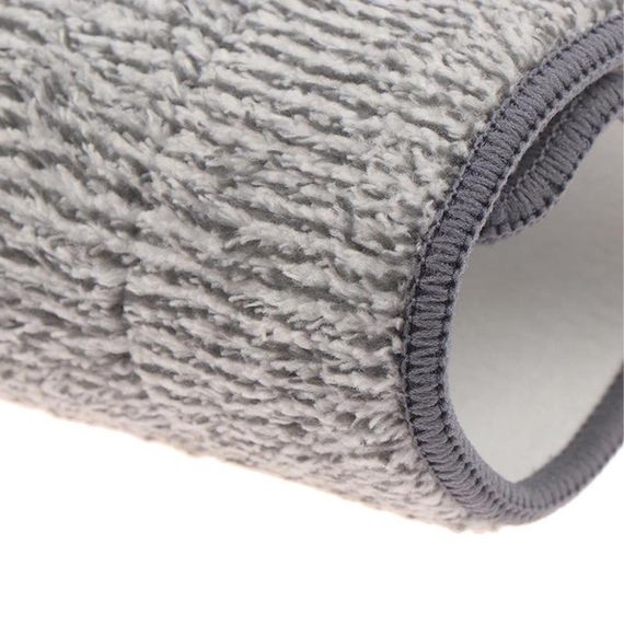 Запаска для швабри з мікрофібри (32х12см) / Змінна насадка для плоскої швабри / Запаска моп | Зображення 5