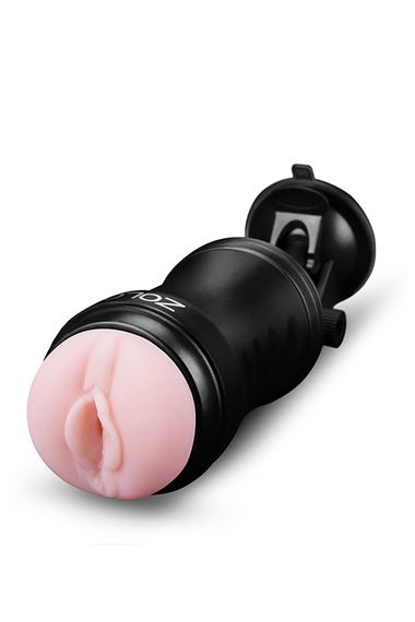 Мастурбатор у колбі вагіна ZOLO SOLO HANDSFREE MASTURBATOR | Зображення 2