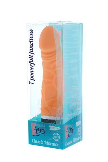 Вибромассажер PURRFECT SILICONE CLASSIC 6.5INCH, FLESH sexstyle | Зображення 2