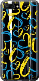 Чехол на Huawei Honor 10 Сердца UA "5292u-1496-17620"