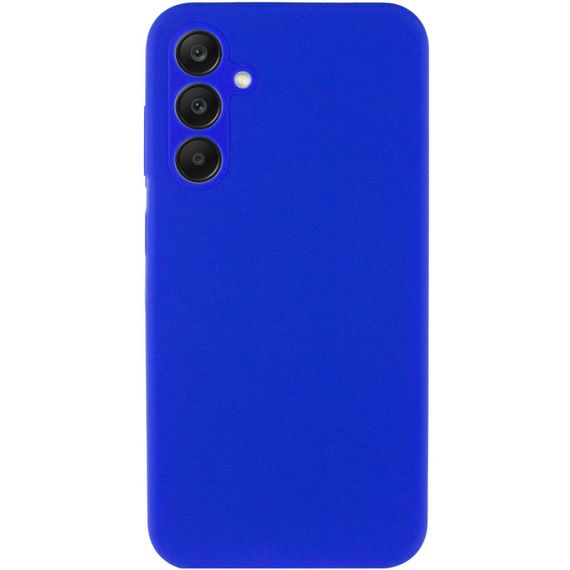 Чохол Silicone Cover Lakshmi Full Camera (AA) для Samsung Galaxy A35 Синій / Iris | Зображення 1