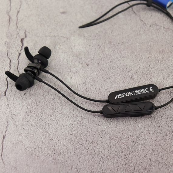 Bluetooth навушники Aspor A612- чорний | Зображення 2