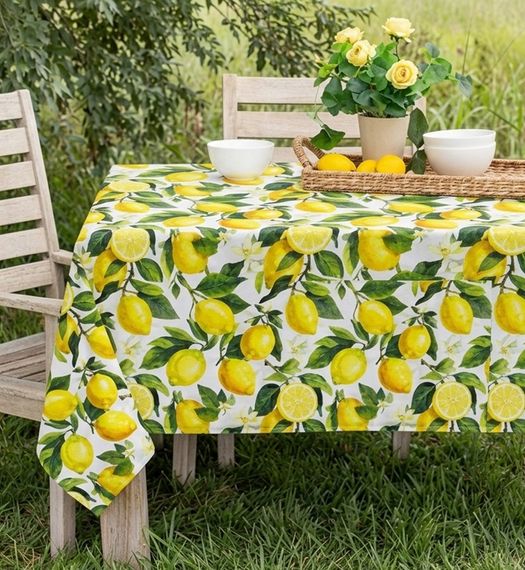 Скатертина Ardesto Sicilian lemons ART08LM 140х180 см