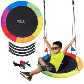 Гойдалка-гніздо 4FIZJO кругла 100 см 4FJ0379 (P-5907739316646)