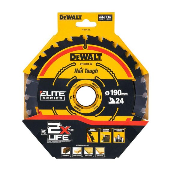 Диск пильний ELITE EXTREME 190*30мм DeWALT DT10304 | Зображення 1