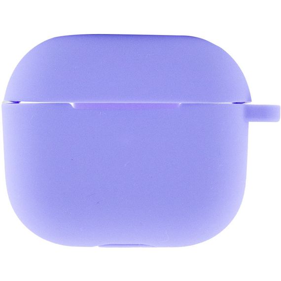 Силиконовый футляр для наушников AirPods 3 Сиреневый / Dasheen | Зображення 1