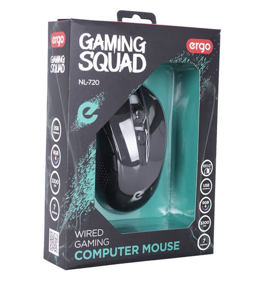 Мышь ERGO NL-720 USB Gaming Mouse | Зображення 6