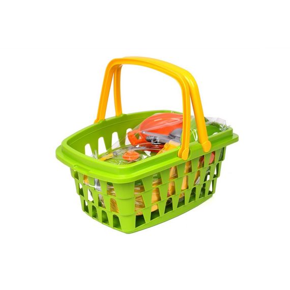Игровой набор "Посудки в корзинке" ТехноК 4456TXK | Зображення 1