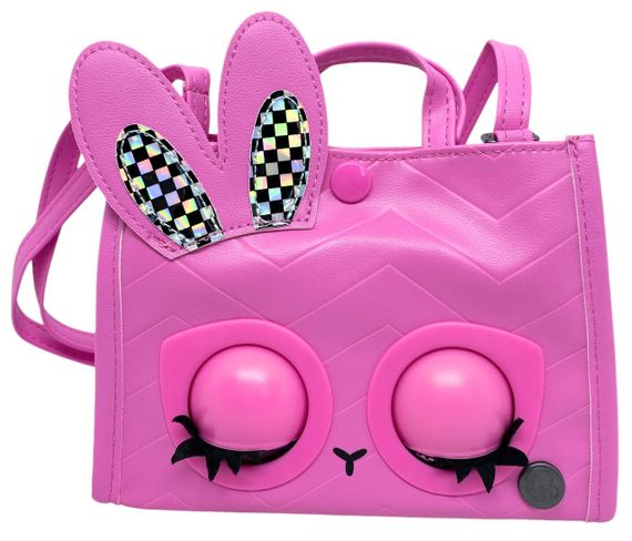 Сумочка Purse Pets зайчик Holly Hops кліпають очі видає звуки та мелодії рожева | Зображення 2