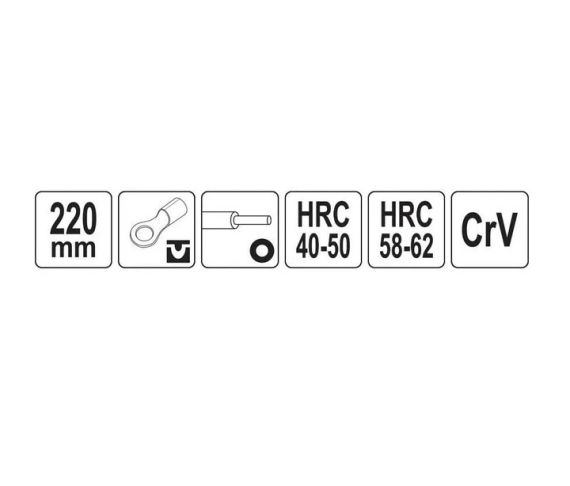 Плоскогубцы комбинированные съемник изоляции 220мм YATO YT-20430 | Зображення 5