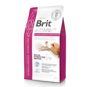 Корм сухий Brit VetDiet Dog Hypoallergenic Hydrolyzed для собак із харчовою алергією з гідролізованим білком 2 кг