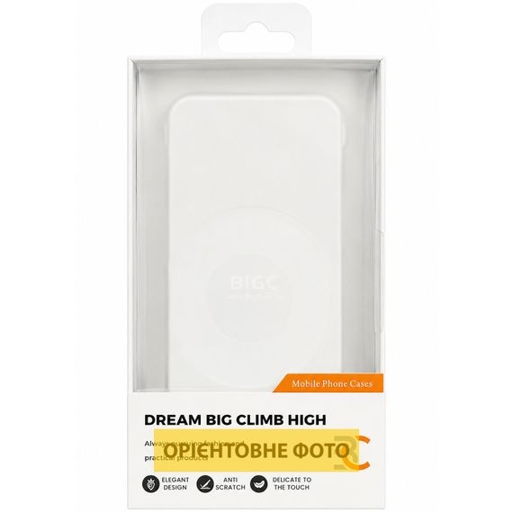 Чохол PC Slim Matte with Magnetic Fit (camera button) для Apple iPhone 17 Air (6.5") White | Зображення 1